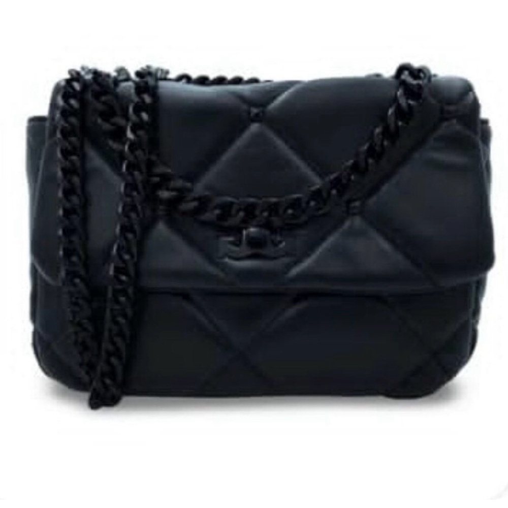 Gilda Paris Black Quilted Crossbody/NWT